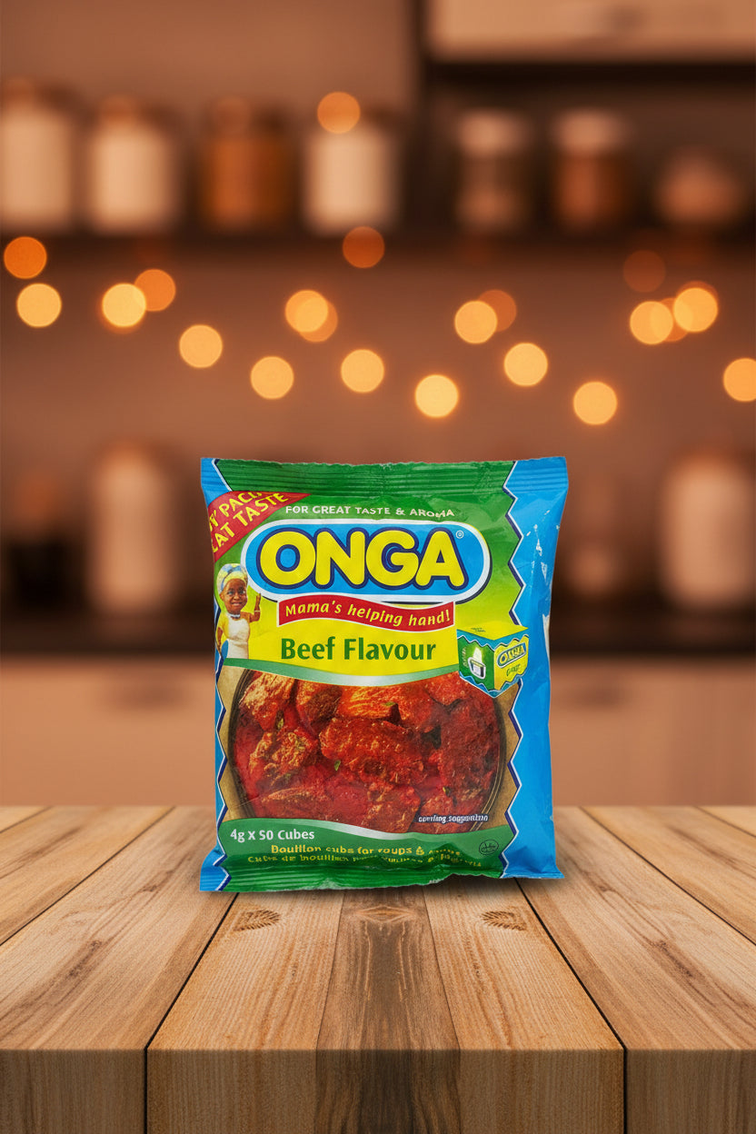 Onga seasoning cubes (beef flavour)