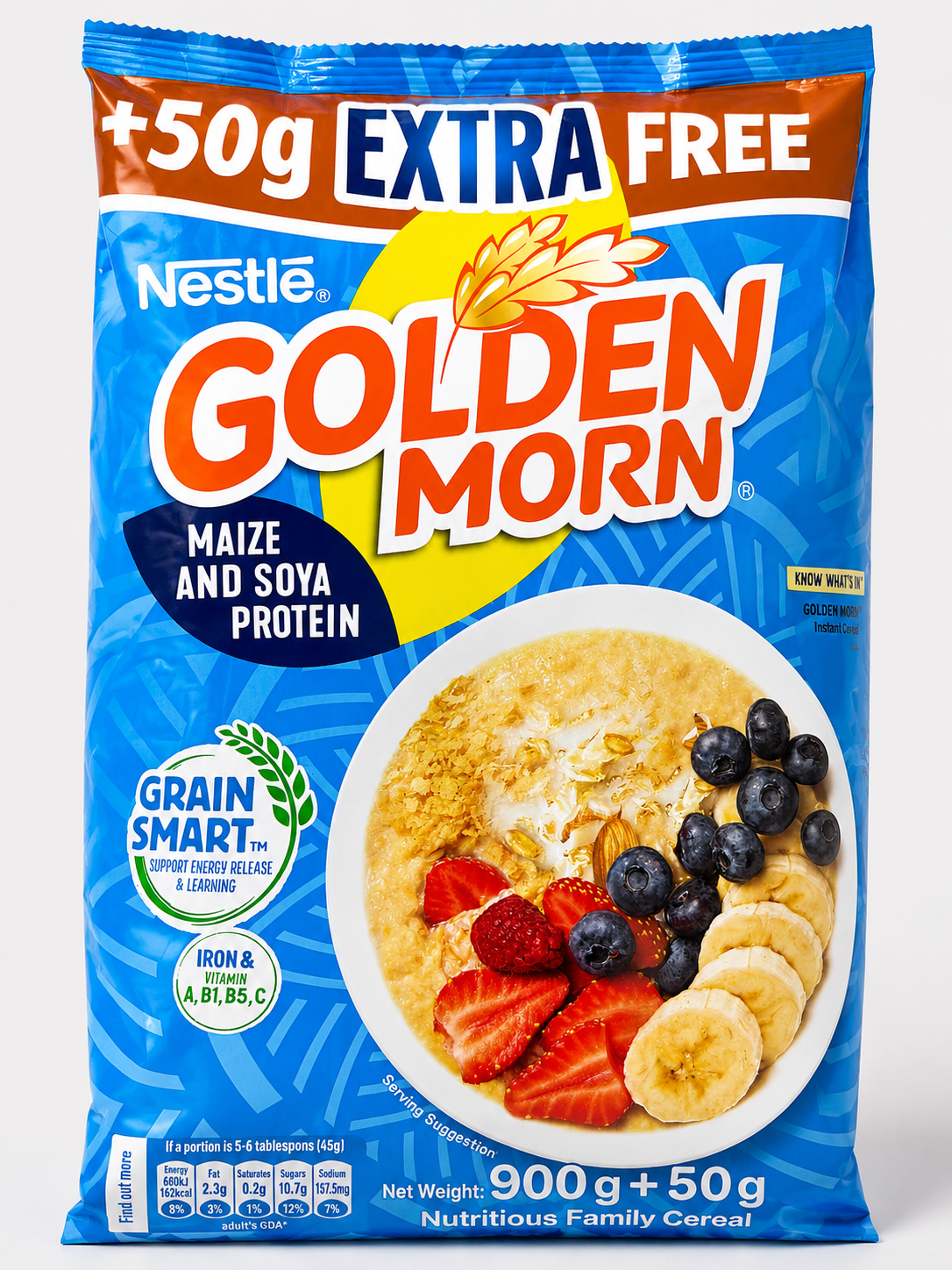 Golden Morn Maize and Soya Cereal 950g