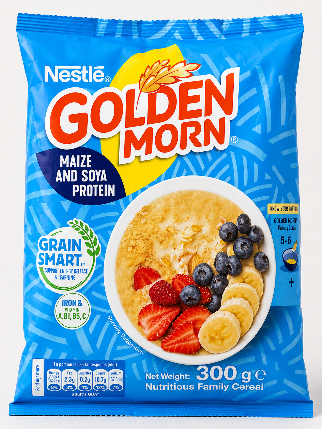 Golden Morn Maize and Soya Cereal 300g