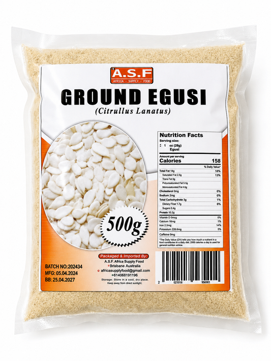Ground Egusi (Citrullus Lanatus) 500g