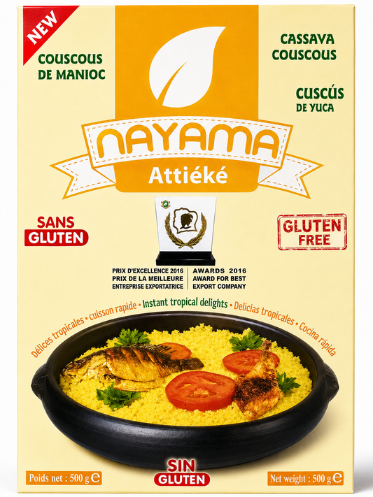 Nayama Attiéké Cassava Couscous