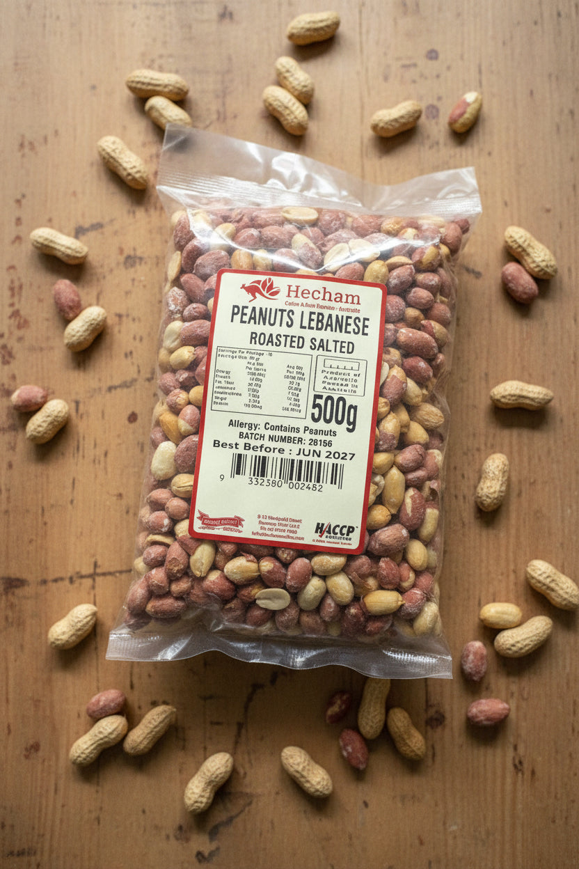 Peanuts (roasted and salted)