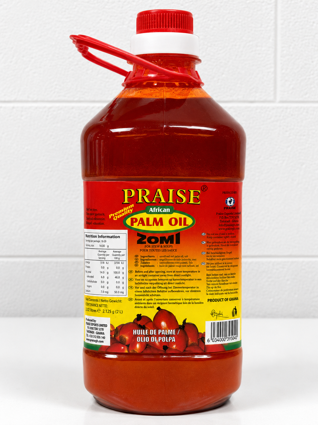 Praise African Palm Oil Zomi