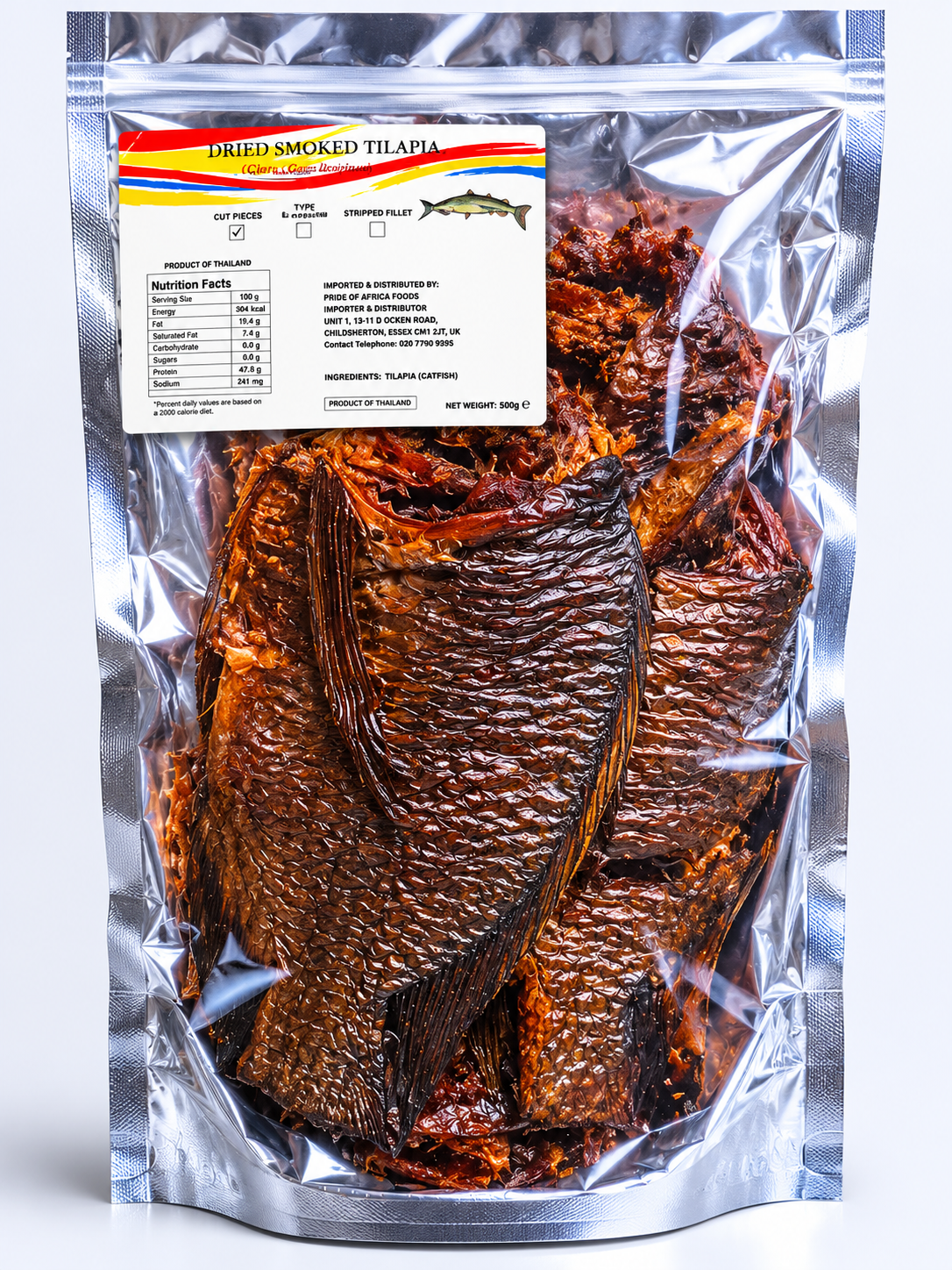 Premium Dried Smoked Tilapia