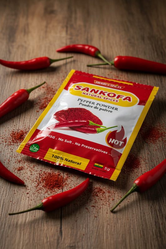 Sankofa Natural Spices Pepper Powder