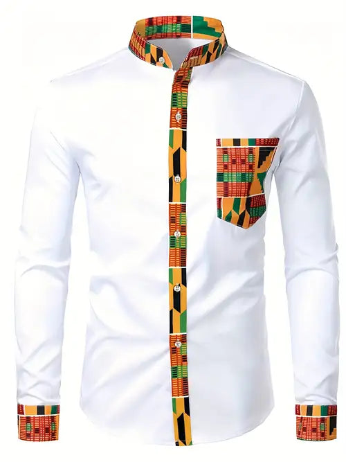 White African Men Shirt