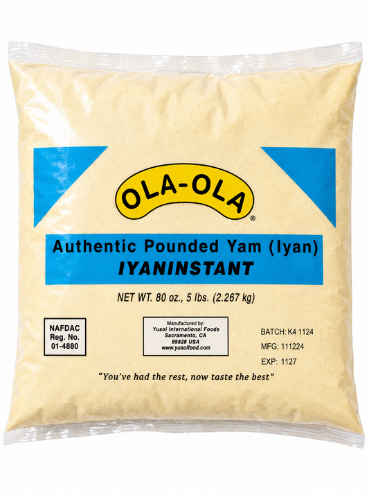 OLA-OLA Authentic Pounded Yam 2.267kg