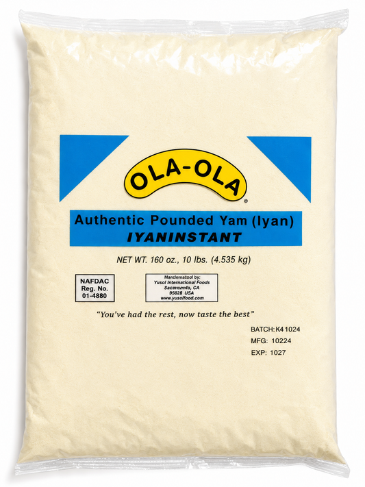 OLA-OLA Authentic Pounded Yam 4.53kg