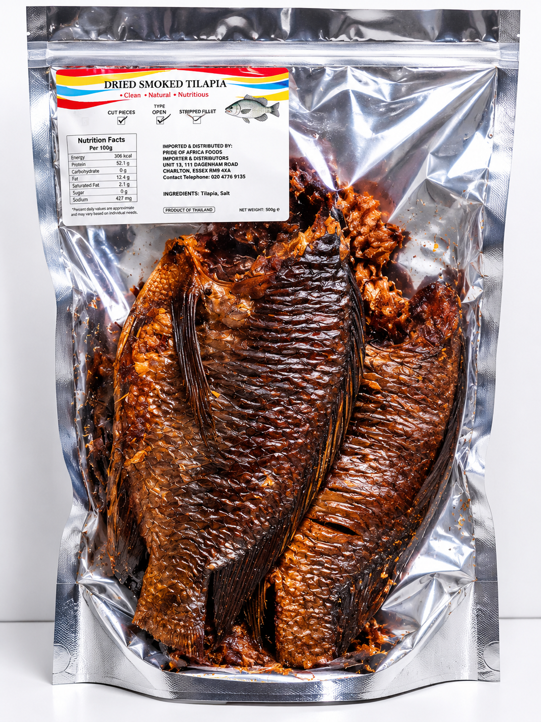 Premium Dried Smoked Tilapia